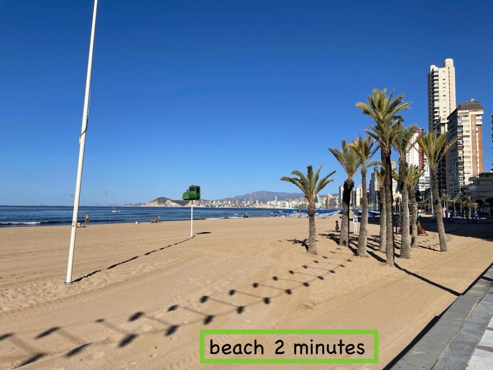 Apartamento Exclusivo En La Playa 9 Benidorm Ngoại thất bức ảnh